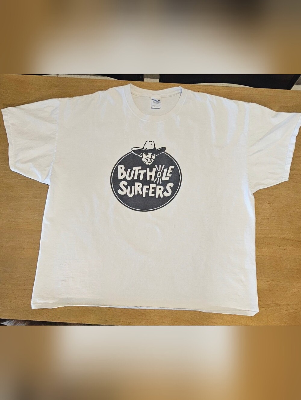 Butthole Surfers Graphic Band T-Shirt White 3XL Gildan 100% Cotton Punk